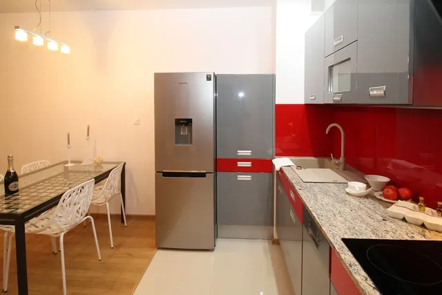 Apartment kitchen at Best Western Grand Wests Villas