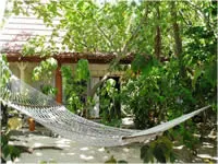 Ocean view bure exterior at Beachcomber Island Resort