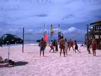 Volleyball at Beachcomber Island Resort