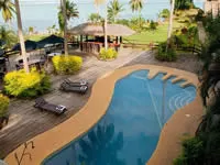 Swimming pool at Crusoe's Retreat