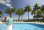 Cocktails by the pool - Holiday Inn Suva
