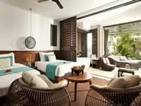 Garden-view twin room at Intercontinental Fiji Golf Resort & Spa