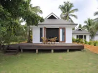 Beachfront bure exterior - Lomani Island Resort