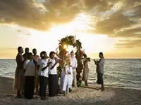 Sunset wedding - Malolo Island Resort
