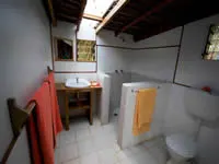 Oceanview bure bathroom at Matava the Astrolabe Hideaway