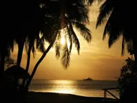 Sunset - Musket Cove Island Resort