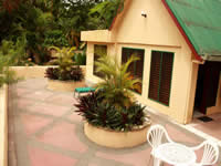Villa sandcastle honeymoon suite deck at Natadola Beach Resort