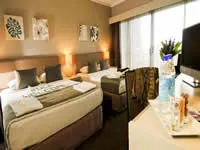 Guest room at Novotel Nadi