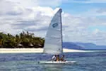 Sailing at Treasure Island Resort Fiji