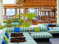 Chime bar overlooking flying fish at Sheraton Fiji Resort