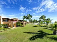 Resort exterior overlooking ocean at Sheraton Fiji Resort