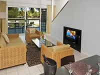 Lounge outdoor view at The Terraces Denarau Island