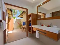 Tropical bure at Toberua Island Resort